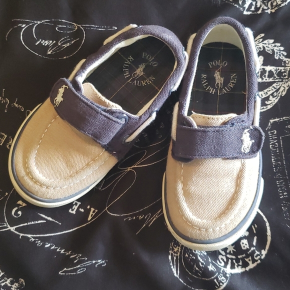 Polo Ralph Lauren Other - Polo Ralph Lauren Boys Boat Shoe Size 7